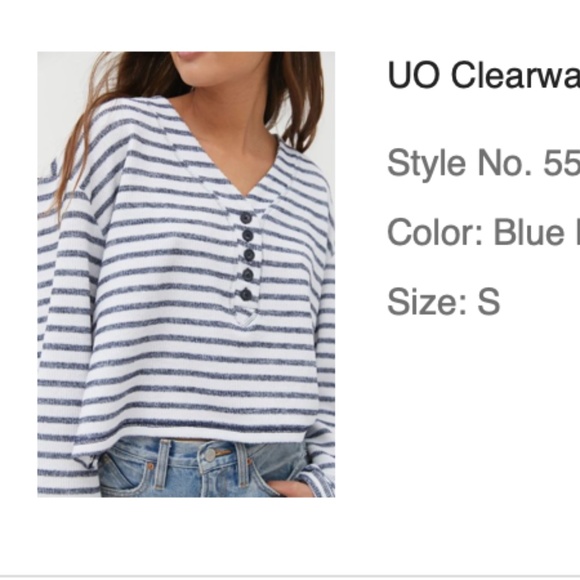 Urban Outfitters long sleeved top - Picture 1 of 3